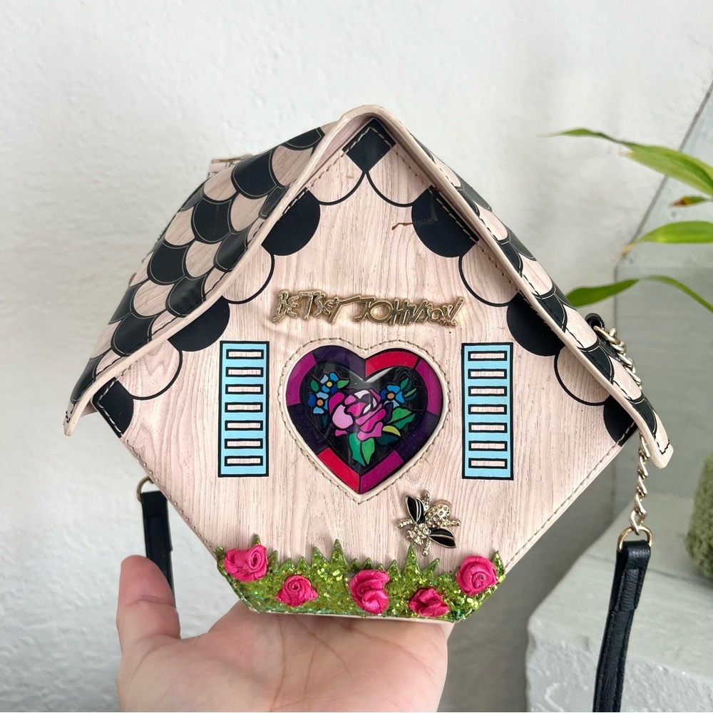 Betsey Johnson / Home Tweet Home Birdhouse Crossbody - Picture 4 of 13